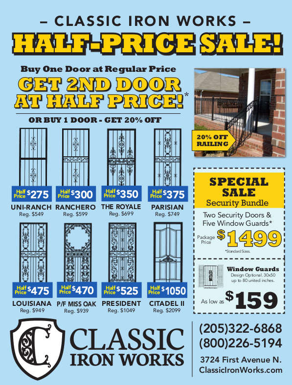 Iron Doors Sales by Classic Iron Doors of Alabama